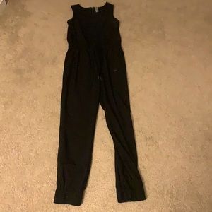 Justice black jumpsuit